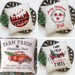 Christmas Pillow Covers